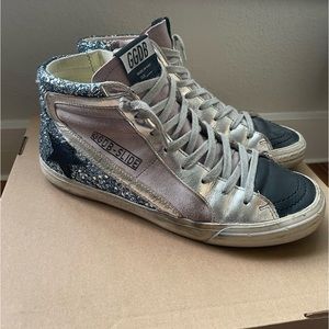 Golden Goose Glitter High Tops